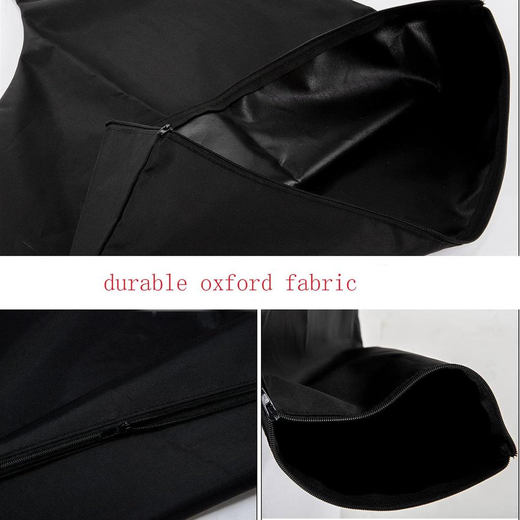 Leaf Blower Vacuum Bag Oxford Garden Leaf Blower Collection Organiser Blower Rake Vacuum Zippered Bottom Dump Pouch Lawn Cleaner