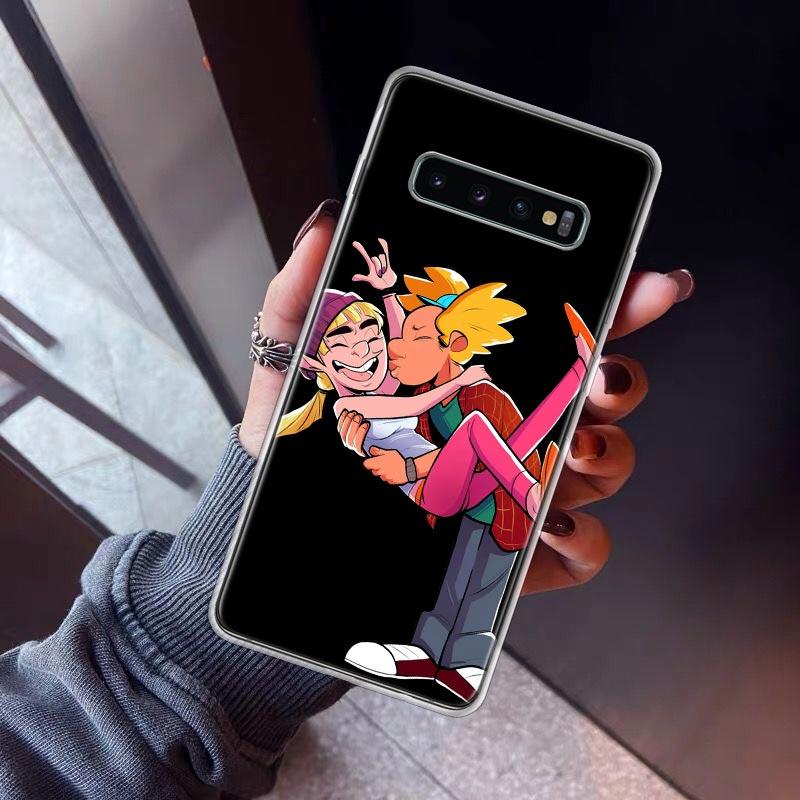 Hey Arnold Phone Case For Samsung Galaxy S26 S25 Edge S24 S23 Ultra S22 Plus S21 S20 FE Soft TPU Back Cover Funda Galaxy S25 Edg
