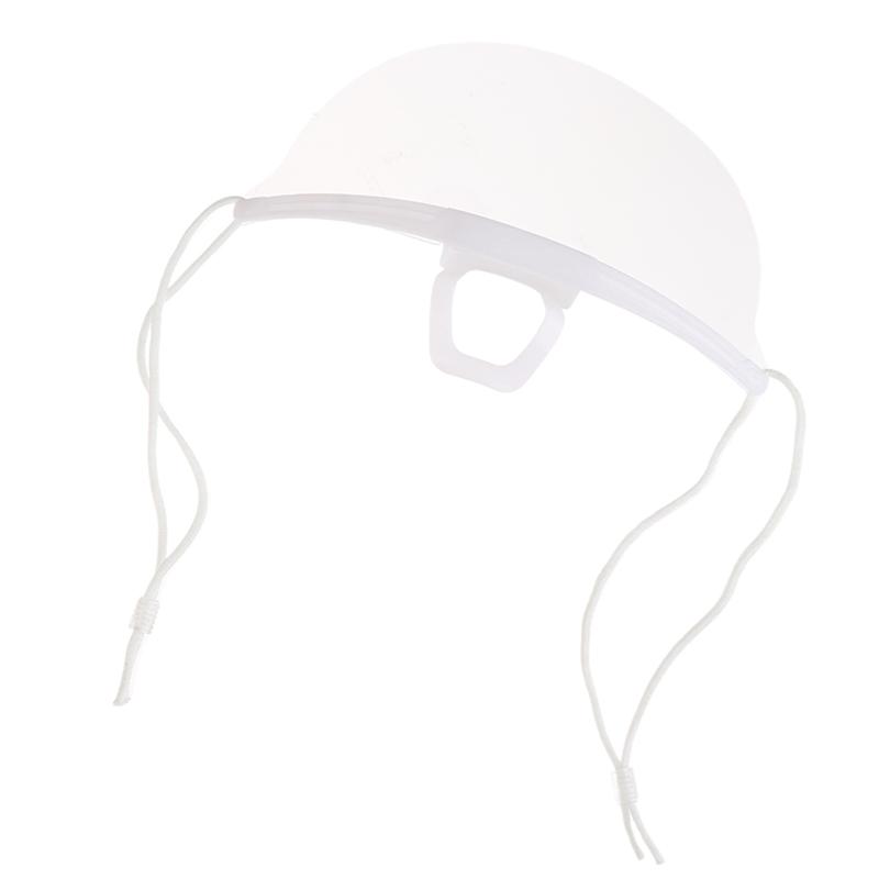 10/20/30 Bucăți Mască Reutilizabilă Transparentă Anti-Ceață Acoperire Plastic Protecție Față Deschisă Restaurant Școală Plastic Anti-Salivă Protecție Gură