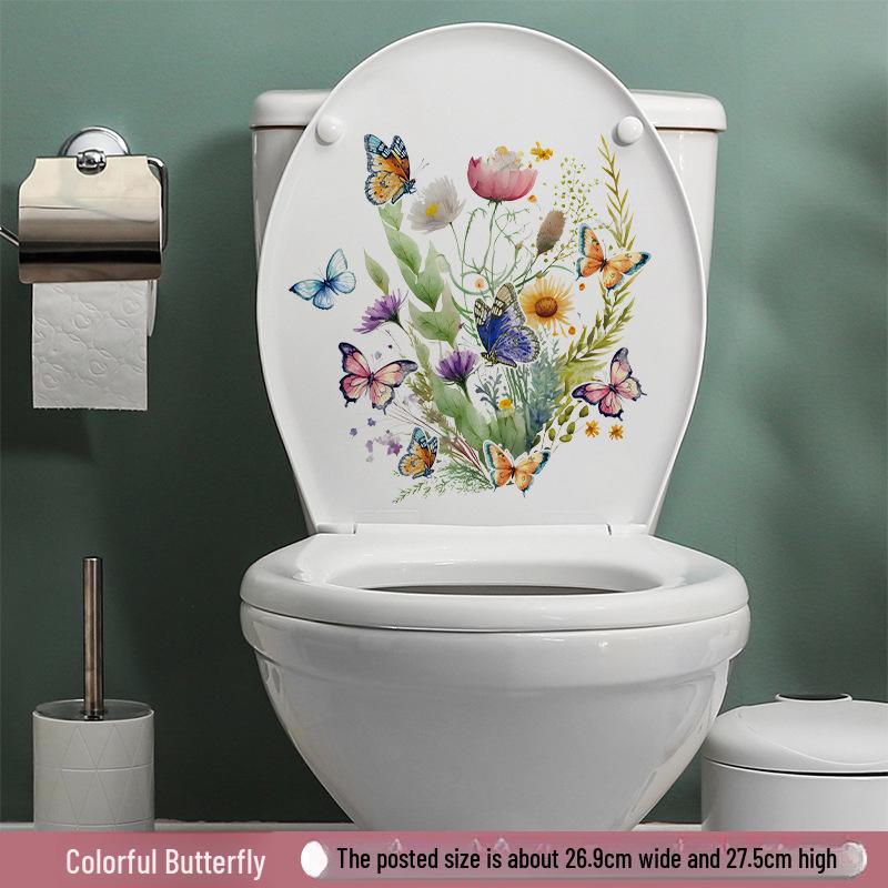 Ručně malované motýlí okenní a kachličkové dekorace Lukang pro hřejivé ložnice a koupelny