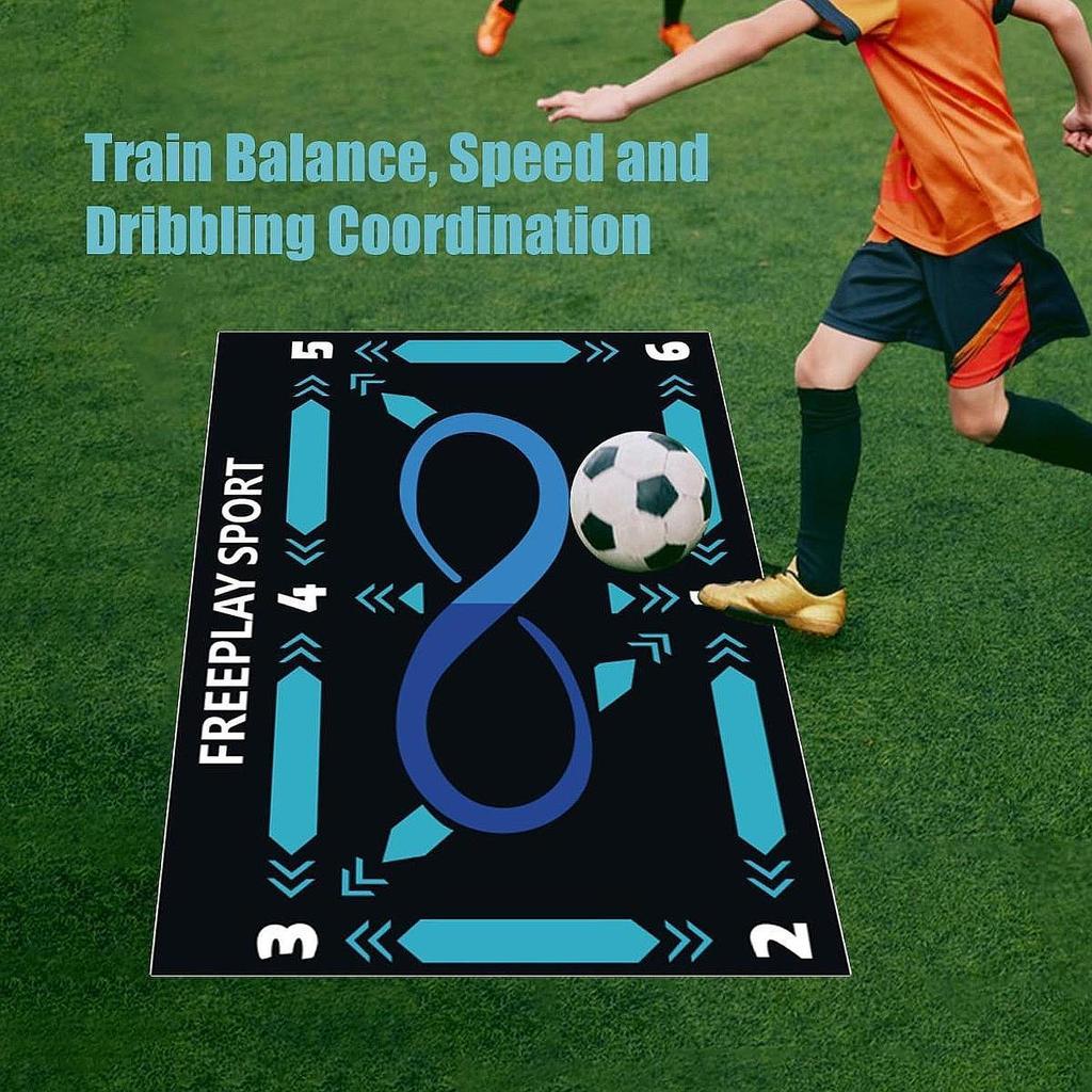 Fußball-Trainingsmatte Dribble Multiuse Anti Skid Mastery
