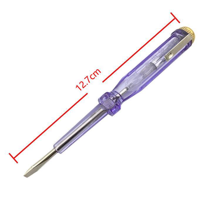 

Електрична пробна ручка з неоновою трубкою з прозорою ручкою (100-500В) 109