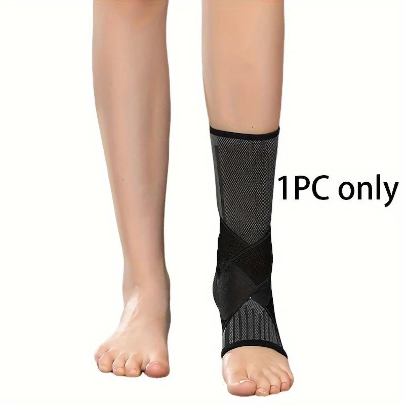 1Pc Ankle Support Brace With Adjustable Straps, Best Ankle Compression Support Brace for Foot and Heel Ankle Strap