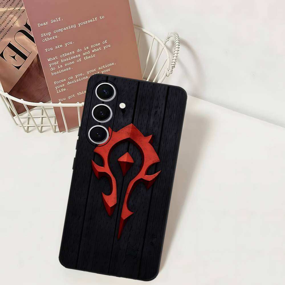 Web Game W-WarcraftS Phone Case For Samsung S 24 Fe 25 Ultra Plus 20 Lite 21 30 22 23 24 22 Ultra 5G Fundas