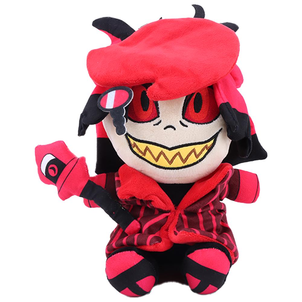 

Плюшевые игрушки кошки Забавный Ангельская Пыль Аластор Фанаты ТВ Коллекционные Подарки Милый Хлопок Мяу Набитые Куклы Вокс Детям на Подарки на День Рождения 25cm