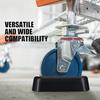 Jack Wheel Chock Stabilizer Single Stopper Heavy Duty for 6 Inch Wheels Automotive Accessories