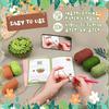 Plant Crochet Coaster Kit DIY Crafting Set Plant Pot Knitting Set For Adults Teens DIY Enthusiasts Group Activity Craft Lovers