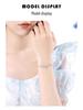 2025 Exquisite Butterfly Sterling Silver Bracelet for Women - Luxurious Qixi Gift