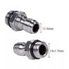 2Sets 1/4 Inch Quick Release Connect Fitting Pressure Washer Coupling Universal Adapter Durable For High Pressure Washer Hose