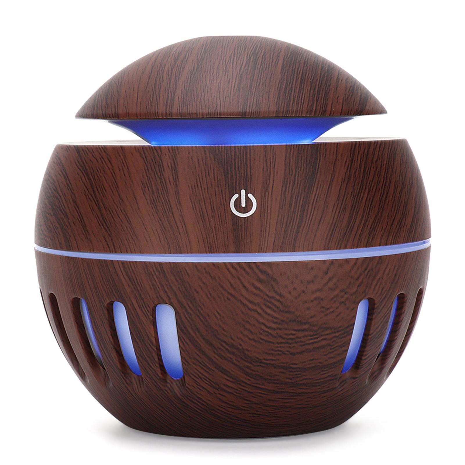 

130 мл USB Настольный Цветной Светодиодный Диффузор Спальня Ароматизатор Воздуха Бесшумный Ультразвуковой Увлажнитель