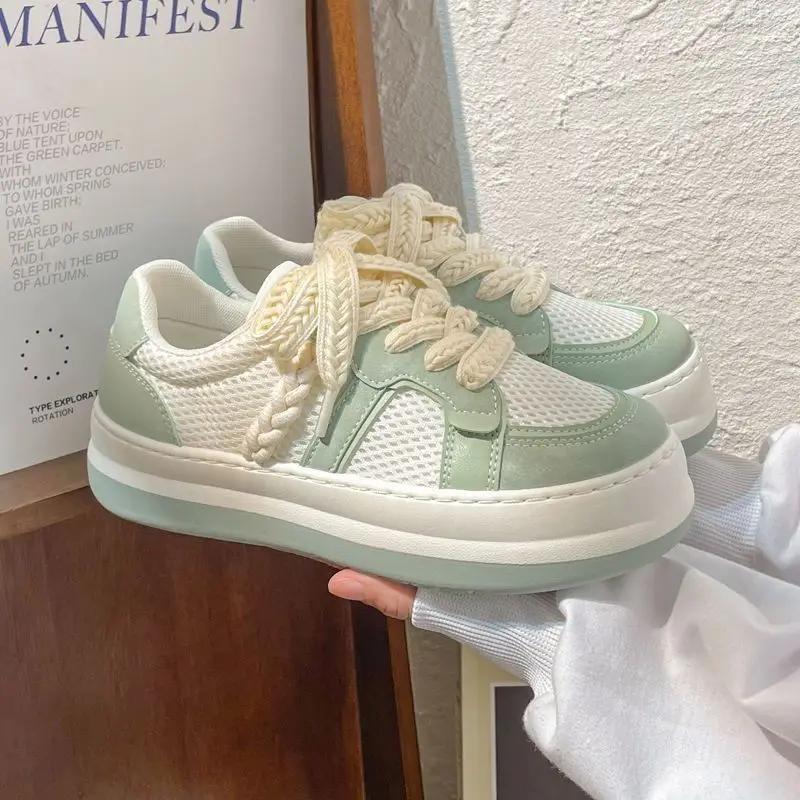 

Fashion Mesh Sneakers Shoes for Women Offers Y2k Fashion Aesthetic Walking Comfortable and Elegant High Quality 39 Woman Footwear Sale 40