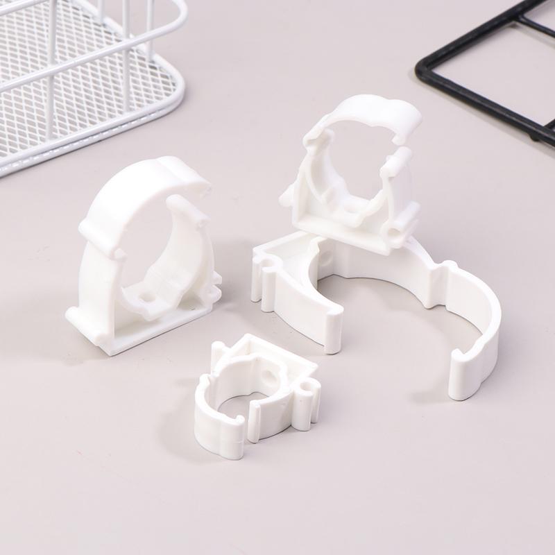 20 st Plast Ppr Klämhållare För Vattenrör Rörkopplingar Med Lock Diameter 16Mm 20Mm 25Mm 32Mm