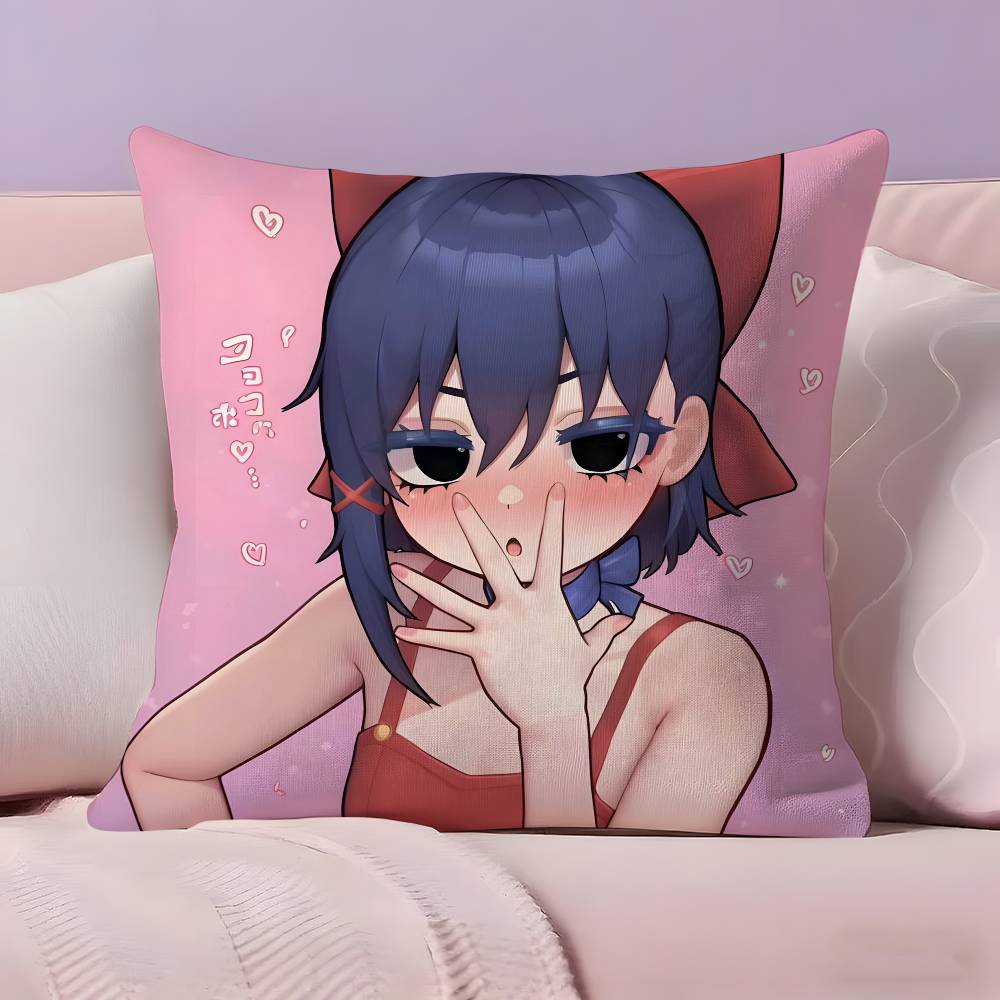 Horror Games M-MiSide Pillow Case  Ultra Soft Skin Friendly Fabric Cloud Like Comfort & Concealed Zipper