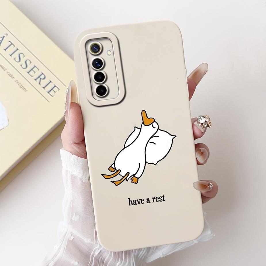 Für Realme 6 6i 6S Hülle Realme6 Pro Süß Mode Süßigkeiten Bemaltes Cover Weiche Silikon Handyhülle Für Realme 6 Pro Realme 6S 6i Taschen