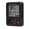 Schwarzes digitales LCD Mini Metronom Clip-On USB-Aufladung Kleines Metronom für Klavier Violine Gitarre