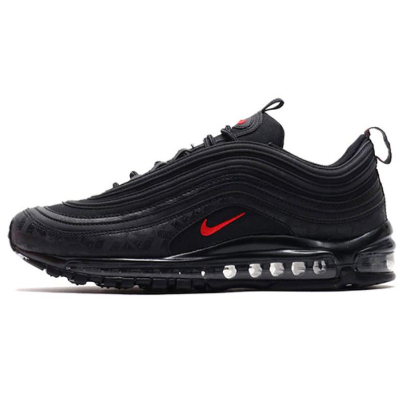 Nike Air Max 97 'Black Red' Sneakers Casual Shoes AR4259-001