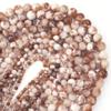 4/6/8/10/12mm Natural Stone Coffee White Persian Jade Beads Round Loose Beads For Jewelry Making DIY Bracelets Necklace Findings