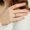 Huitan Cross Design Metal Rings for Women  Color Fashion Contracted Temperament Female Finger-rings Statement Jewelry