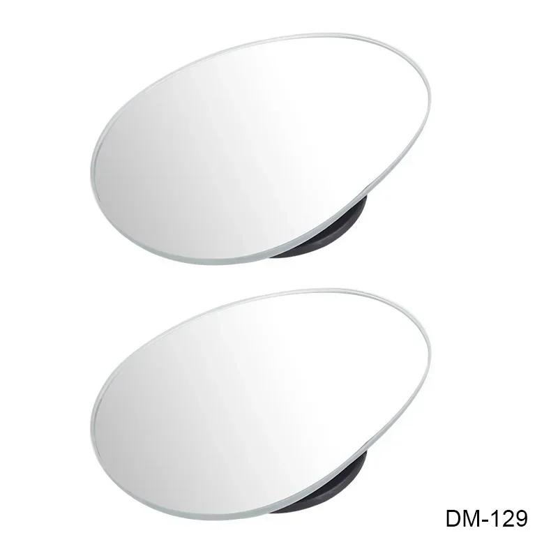 NEW 2PCS Car Side Mirrors Blind Zone Mirrors 60 Degree Wide Angle Additional Spherical Dead Zone Mirrors On Regular