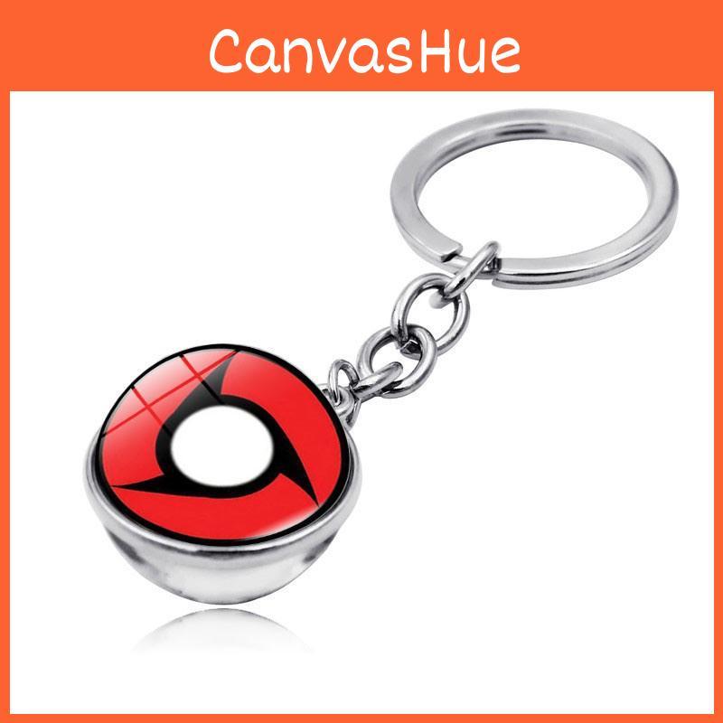 Breloc Naruto Sharingan cu design Sharingan și material din aliaj de zinc pentru colecționari