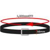 SK11 Lightweight Slide Buckle Belt L Work Belt Width Maximum Effective Length Buckle Color Belt Color Tool Case Attachment Belt, 50mm, 1280mm, Black,