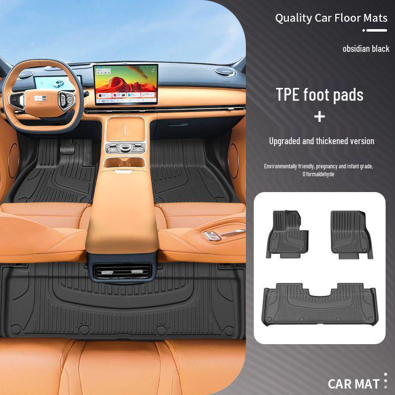 Compatible with Galaxy Starship 7emi: Starry Sky TPE Car Floor Mats