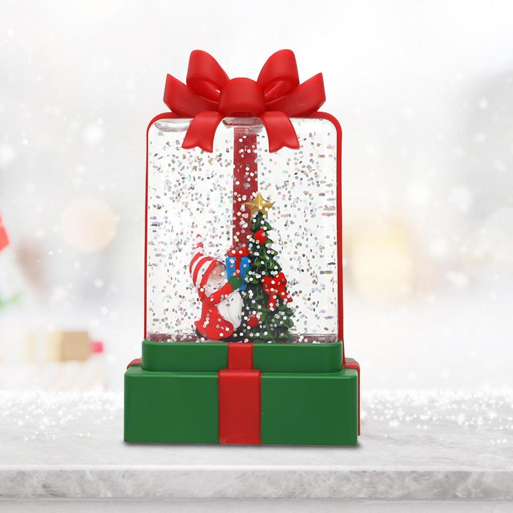 Christmas Santa Claus Lantern Snowman Lantern Light for Window Decoration Tabletop Decor Home Christmas Tree Indoor Outdoor