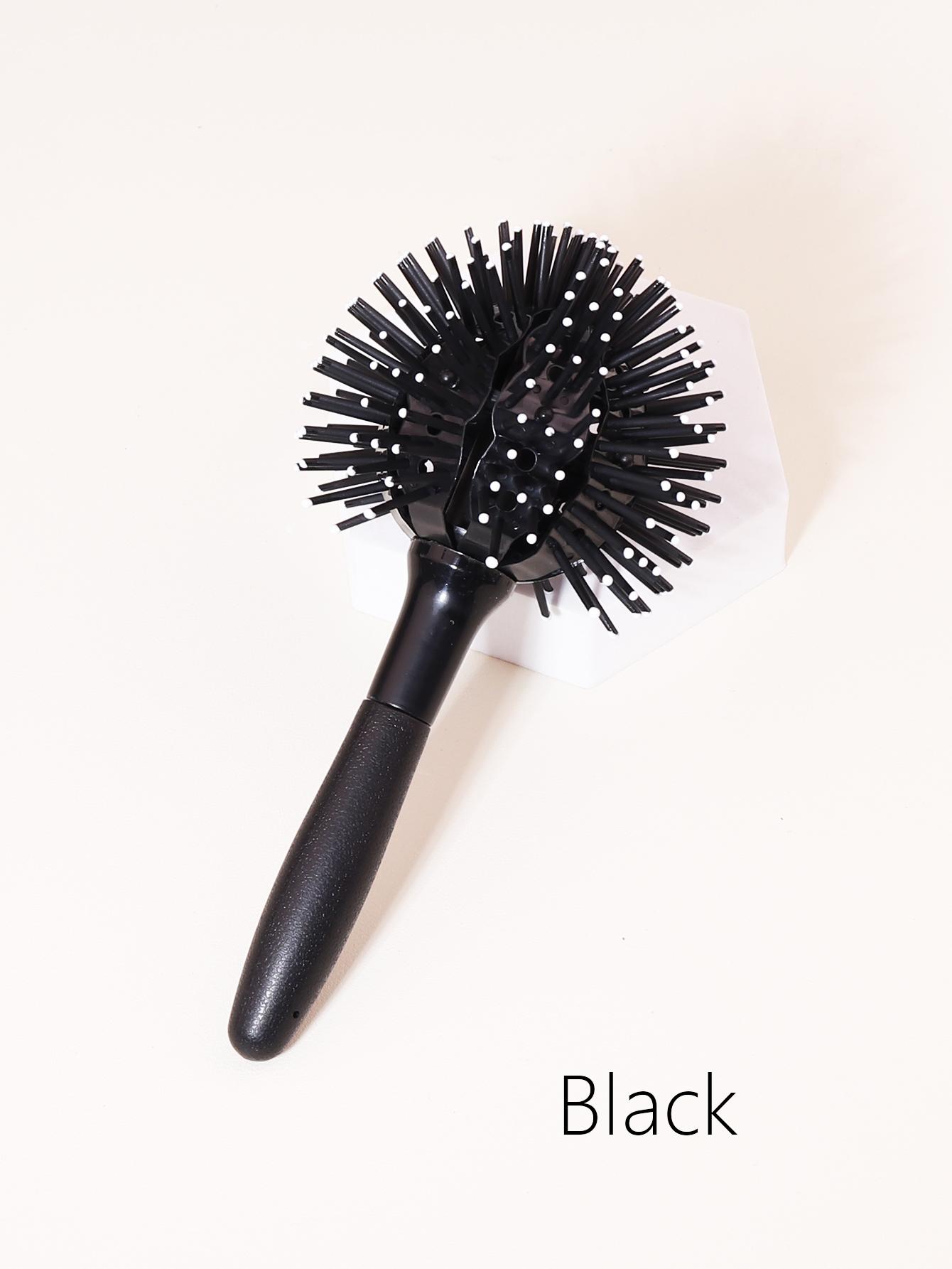

1 professional ball shaped massage hair comb with handle scalp massage hair brush hair styling brush Special for real hair wigs