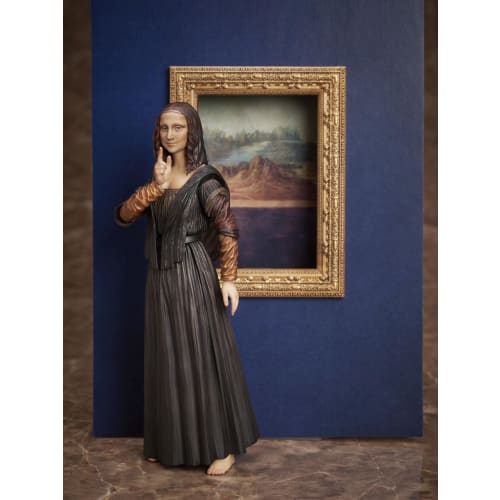 figma Leonardo da Vinci's Mona Lisa Non-Scale PVC & ABS Painted Complete Movable Figure