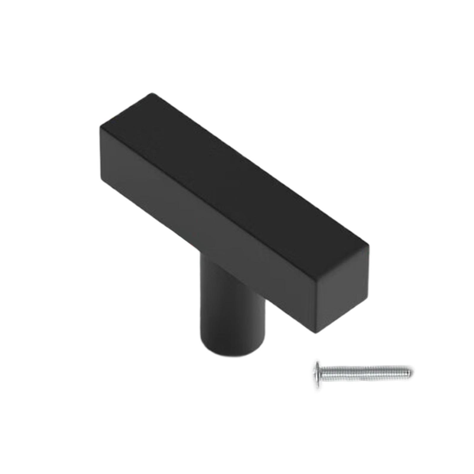 

Ручка для шкафа из алюминиевого сплава, квадратная декоративная ручка для кухонного шкафа, гардероба, прочная A