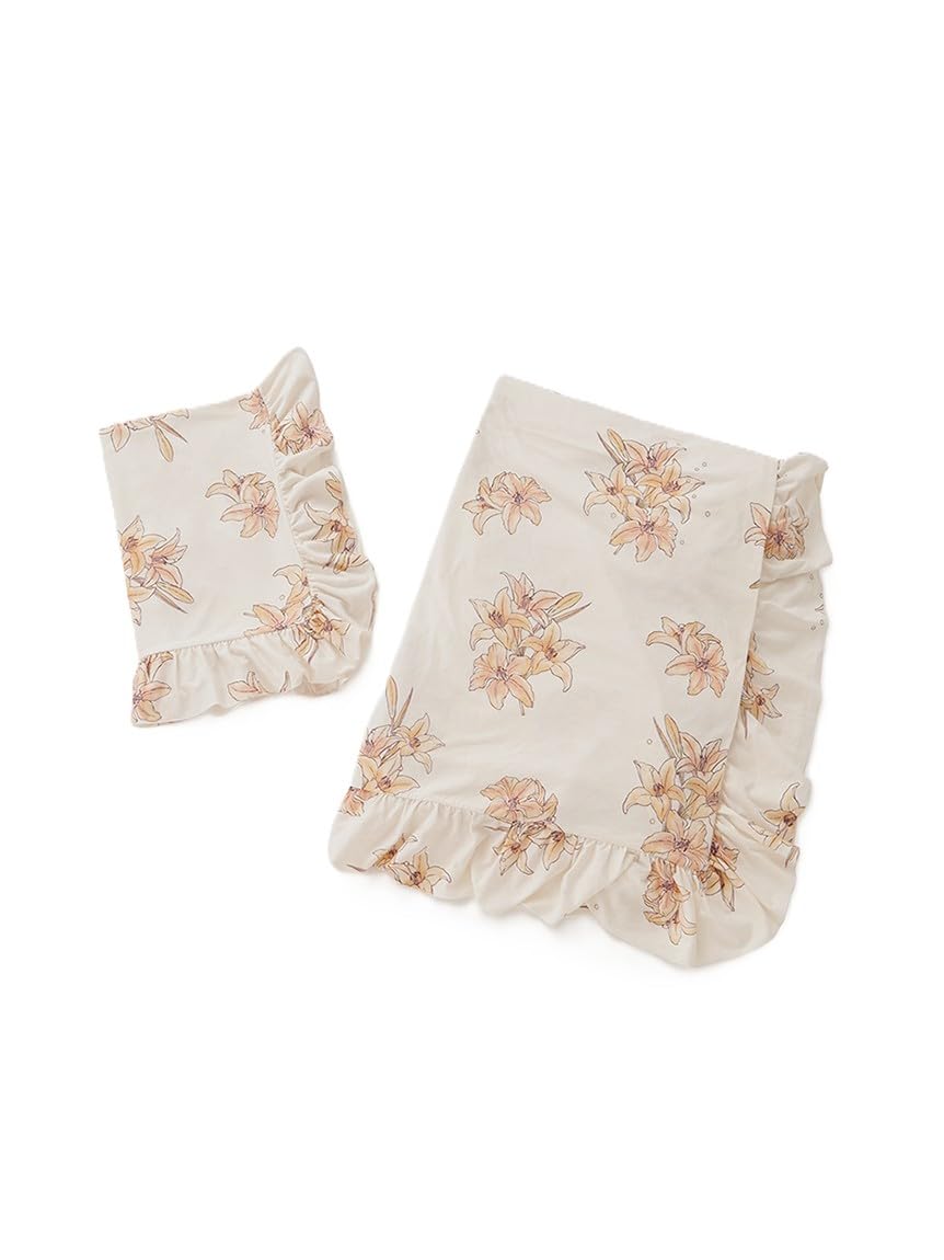 

Комплект с узором «Лилии» [Gelato Pique] [Для сна] [MUCHA] 2 предмета (Один)