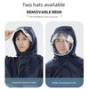 Cycling Rain Poncho Two-Piece Rain Pants Women's Raincoat and Rain Pants Two-Piece Set Plus Size Travel Set New Construction Style One-Piece Rain Suit