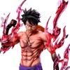 One Piece Anime Peripheral Figurines, Flowing Sakura Luffy Standing Posture Models, Figurines, Home Desktop Decorations