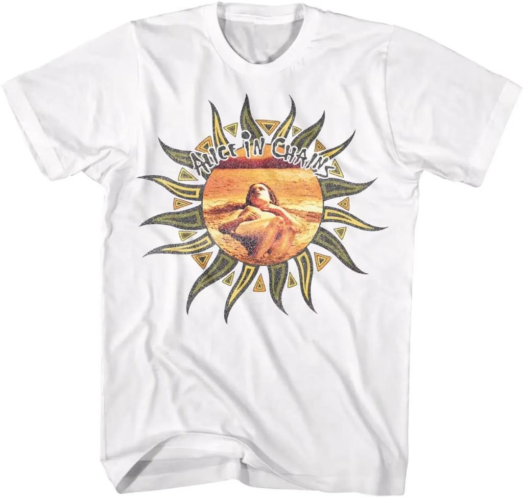 Klasyczna Muzyka lat 90. Alice in Chains Black Dirt Album T-Shirt Męski Damski Krótki Rękaw Bawełniany T-Shirt Lato Vintage Topy Odzież