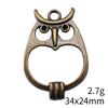 Big Owl Pendant Wings Charms For Forest Bird Theme DIY Bracelet Necklace Jewelry Making Supplies For