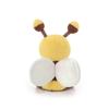 Apricot Lamb Clever Bee Plush Toy for Kids, Soft and Cute, Fluffy Clever Bee for Girls and Boys, 22cm