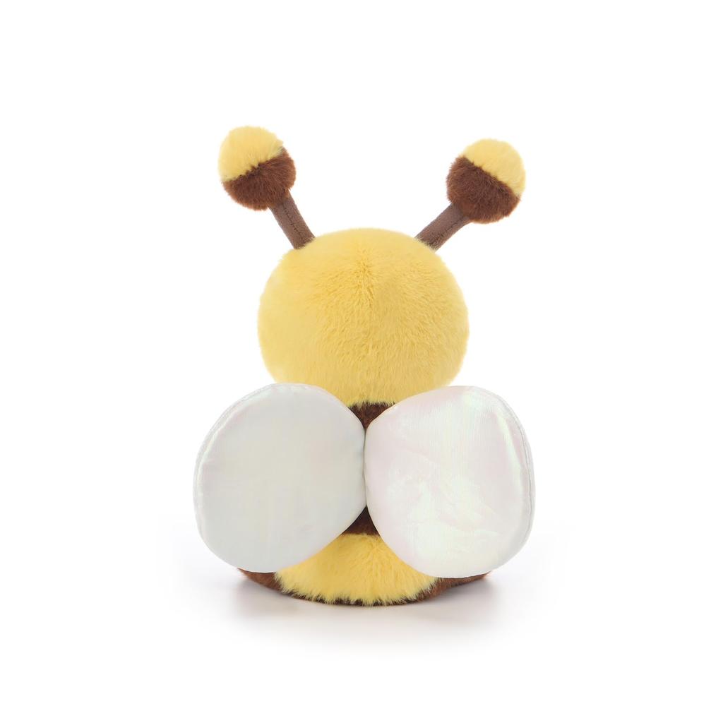 Apricot Lamb Clever Bee Plush Toy for Kids, Soft and Cute, Fluffy Clever Bee for Girls and Boys, 22cm