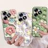 For Tecno Spark Go 2024 Case Tecno Spark 20c 20 Pop 8 Funda Aesthetic Cartoon Panda Rabbit Camera Protection Matte Soft Cover