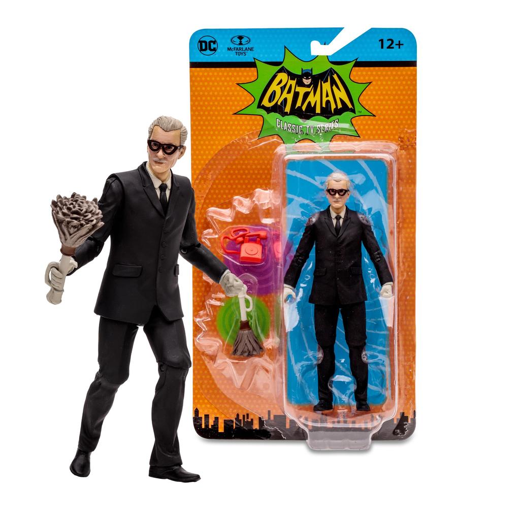 McFarlane DC Retro: Batman '66 - 6-inch Alfred Pennyworth Action Figure