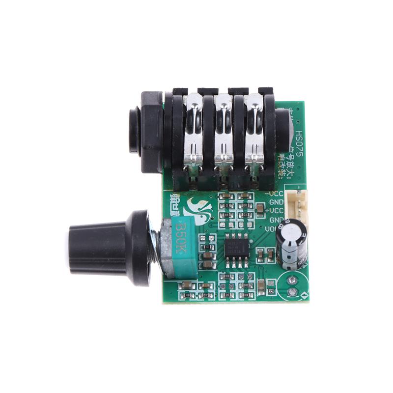 High-Impedance Tl072 12V Guitar Instrument Signal Amplifier Operational Amplifier Preamp Board