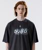 Leoninghai [Dasol X Runninghigh] Rnhi Graffiti H/S T-Shirt [Charcoal]