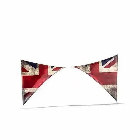 Car Styling Accessories For MINI Cooper F56 2Pcs Car Exterior Rear Back Trunk Tailfins Spoiler Wing 3D Sticker Decal Decoration