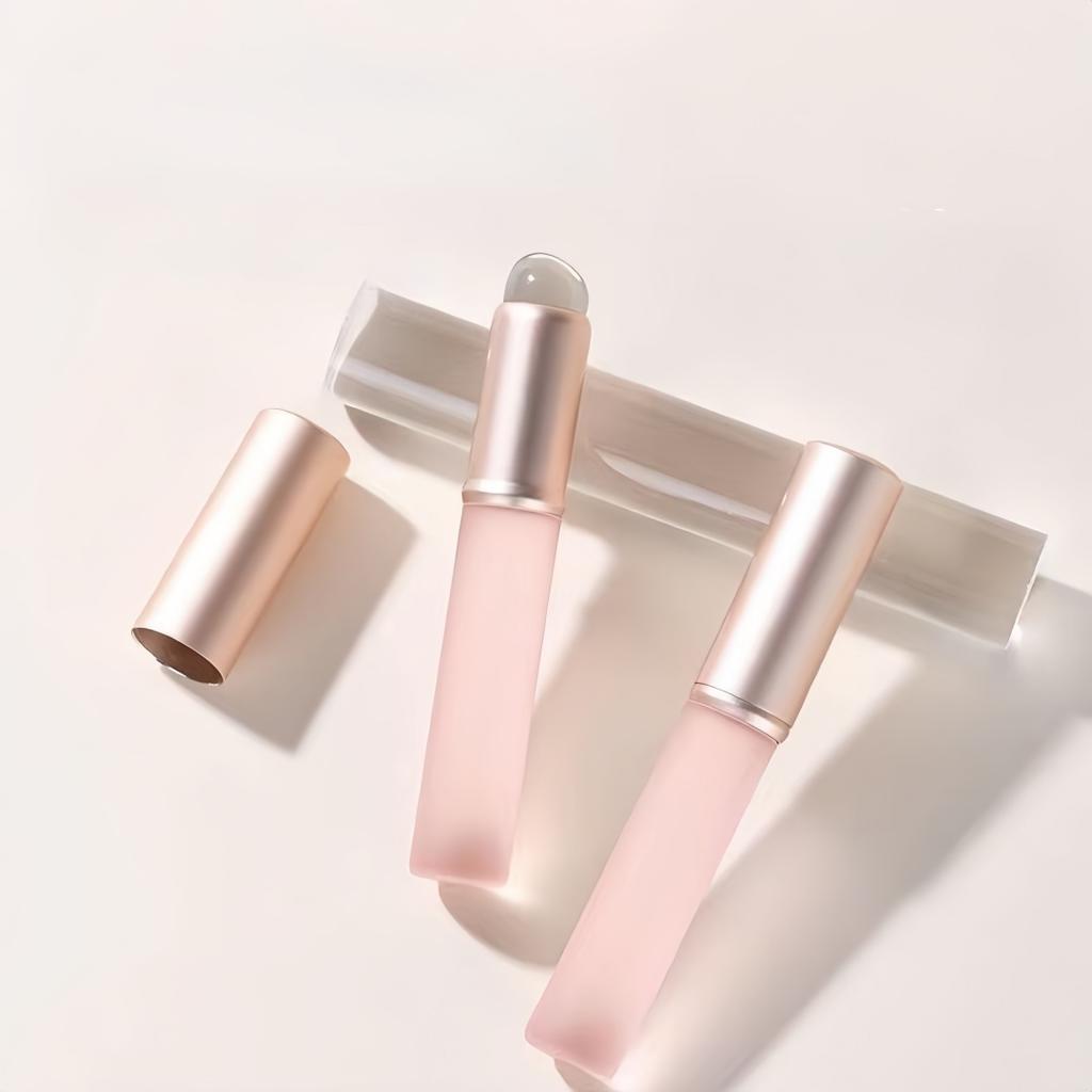 Wiederholte Nagelverstärkung Halo-Färbung Silikonstift Professionelle Make-up-Puder-Wischstäbchen Stange für Lippenstift Gradueller Farbwechsel Rouge