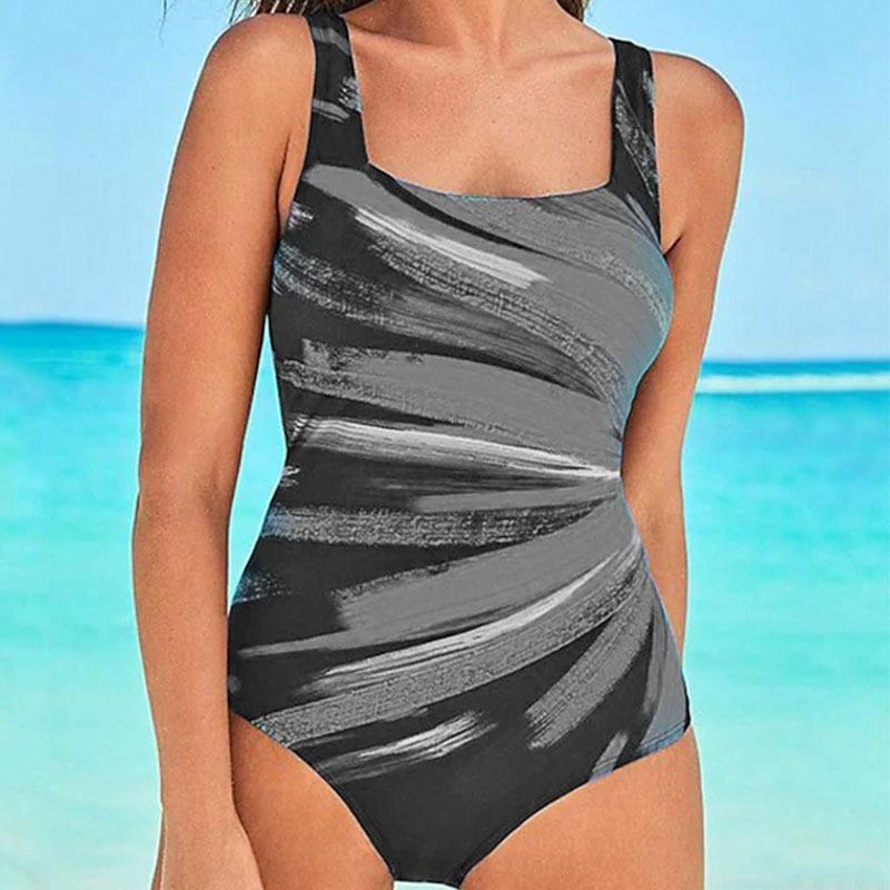 Spot European and American New One-piece Swimsuit Female Sexy Tight Bikini