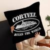 Fashion Brand CCorteizS Pillow Cushion Cover Pillowcase Living Room Sofa Home Decor Customized