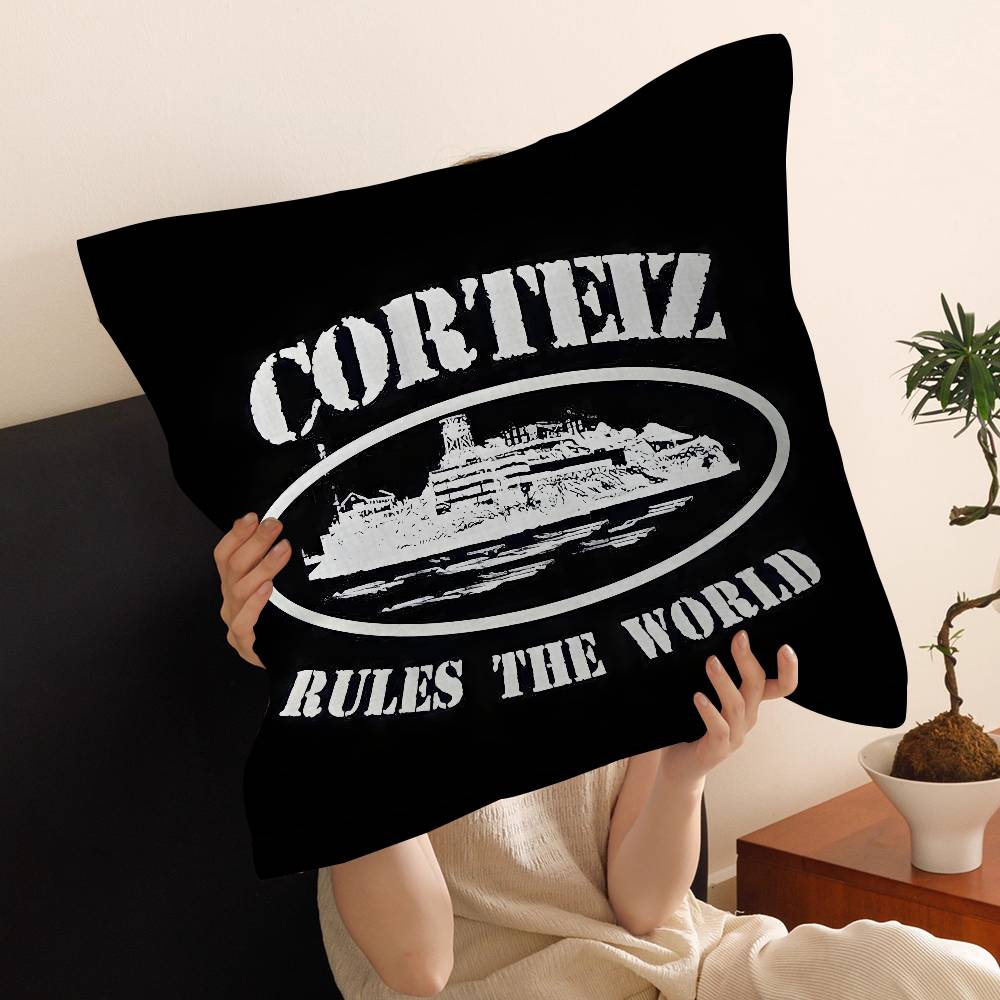 Fashion Brand CCorteizS Pillow Cushion Cover Pillowcase Living Room Sofa Home Decor Customized