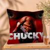 Klassische Chucky Horrorfilm Kissenhülle Sofakissenhülle Wohnzimmer Dekoration Kindergeschenk
