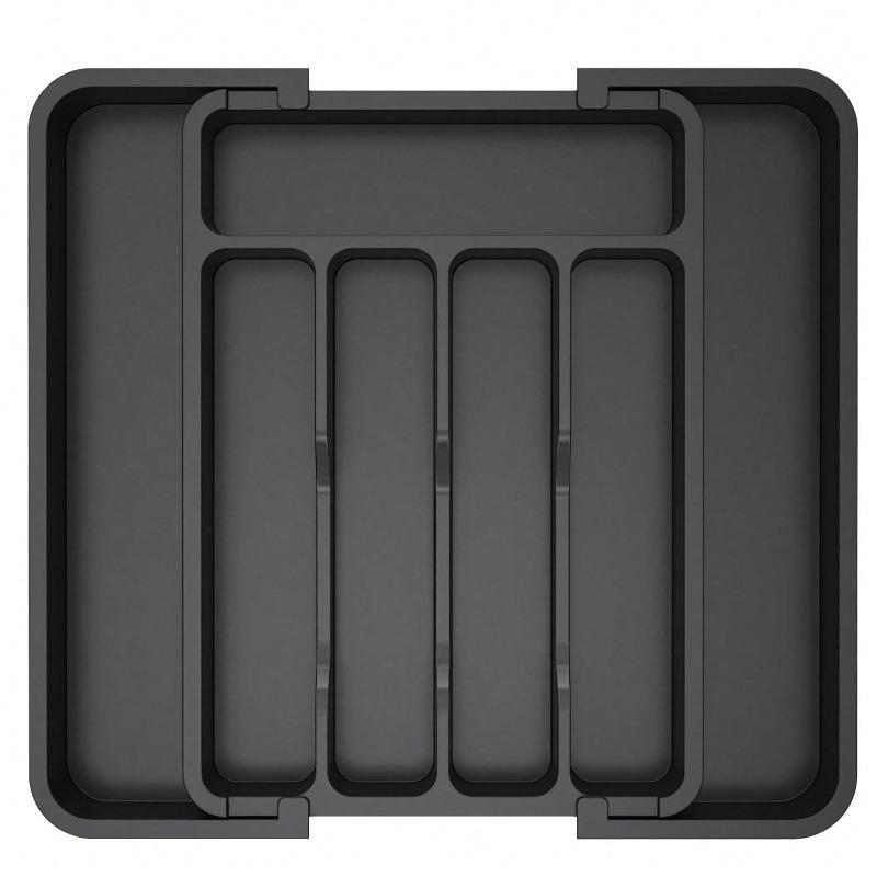 Drawer Organizer, Expandable Utensil Tray For Kitchen, Flatware And Cutlery Holder
