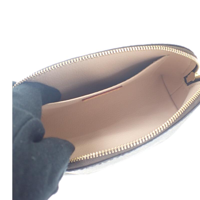 LOUIS VUITTON  M47515 Monogram Pouch Brown Monogram canvas Women