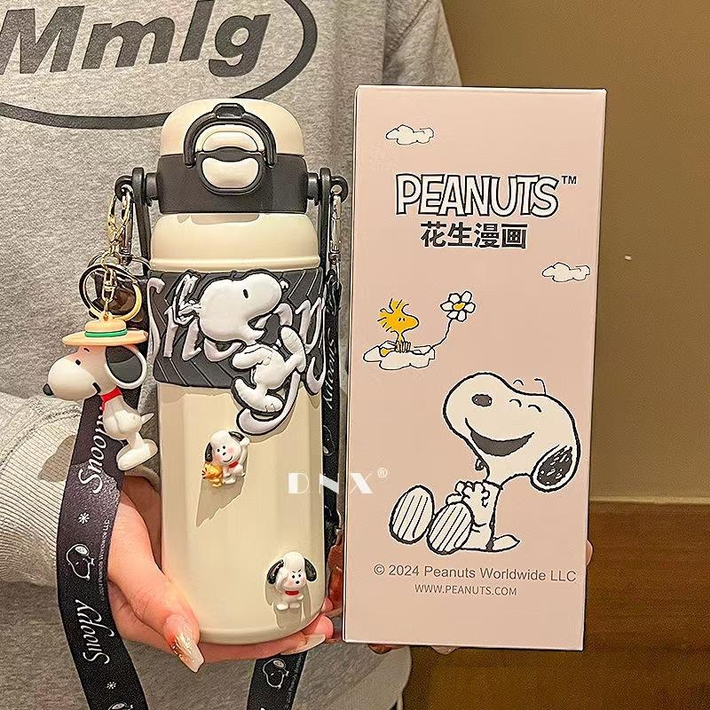 

Crayon New Детская термокружка для пищевых продуктов Начальная школа Поилка для воды Чайник для детского сада Подарок на день рождения 580ml